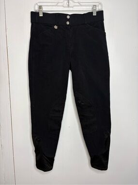 Horze Breeches Womens Medium Skinny Equestrian Riding Stretchy Nylon Cuff